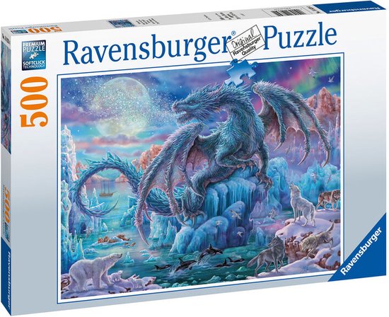 landelijk Bekwaam Regeneratie Ravensburger puzzel Mystieke draken - legpuzzel - 500 stukjes | bol.com