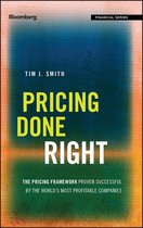 Pricing Done Right 1st Edition