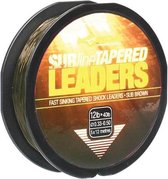 Korda - Subline Tapered Leader | 0.28-0.50mm  |Brown - Bruin