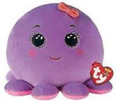 TY Squish a Boo Octavia Purple Octopus 20 cm