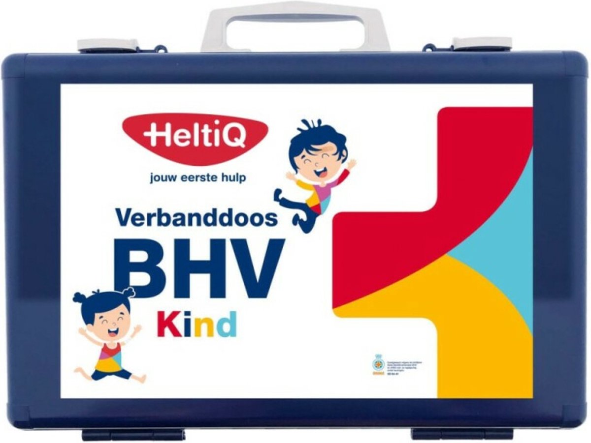 Goedkoopste HeltiQ BHV Verbanddoos Modulair Kind Blauw