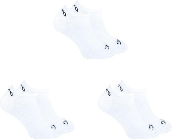 Lot de 6 chaussettes O'Neill Low Cool Sneaker Unisexe 730003 Blanc - Taille 35-38