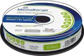 MediaRange Mini DVD-R 1.4 GB 30 minuten Inkjet Printable 10 stuks