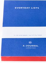 Bloc-notes A-Journal Lists - Blauw