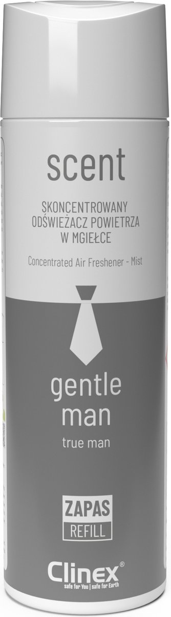 Clinex Scent Gentleman luchtverfrisser vulling 290 ml- tijdelijk verkrijgbaar!