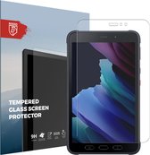 Rosso Tempered Glass Screen Protector Geschikt voor Samsung Galaxy Tab Active 3 / 5| Beschermlaag | Glasplaatje | 9H Hardheid | Gehard Glas | Beschermglas