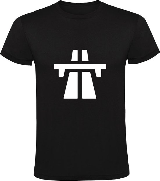 Foto: Snelweg heren t shirt autobaan auto snel speed weg file