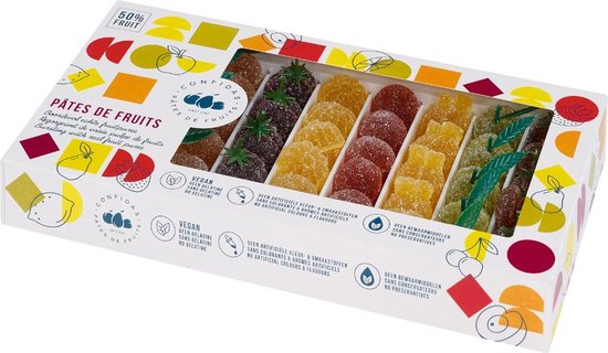 Confidas Pâtes de fruit 50% vruchten - Doos 1 kilo | bol