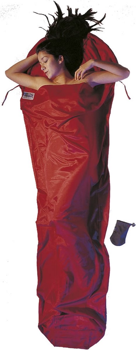 Cocoon Mummyliner - Lakenzak - Zijde/Katoen - Monk's Red