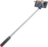 GadgetBay Hoco Selfie Stick K5 Opvouwbaar 3.5 mm Headphone Jack - Zwart