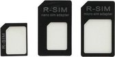 GadgetBay Simkaart Adapter Nano Micro Sim Verloopstukje