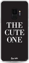 Casetastic Samsung Galaxy S9 Hoesje - Softcover Hoesje met Design - The Cute One Print