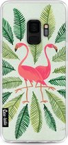 Casetastic Softcover Samsung Galaxy S9 - Flamingos Green