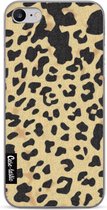 Casetastic Apple iPhone 7 / iPhone 8 / iPhone SE (2020) Hoesje - Softcover Hoesje met Design - Leopard Print Sand Print