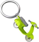 Metalmorphose sleutelhanger scooter - Groen