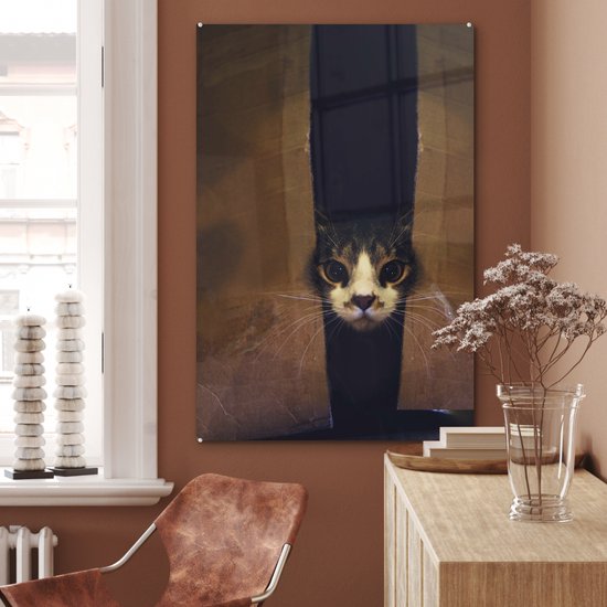 MuchoWow® Peinture sur Verre - Coucou - 60x90 cm - Peintures sur Verre Acrylique - Photo sur Glas