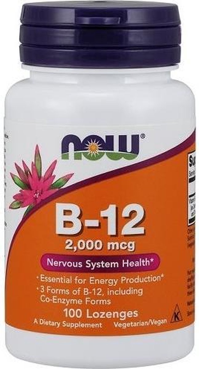 Goedkoopste Vitamine B-12 2000mcg 100lozenges