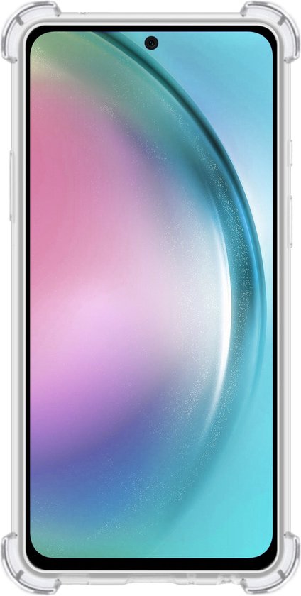 Coque Samsung Galaxy A54 Antichoc Housse avec 2x Protecteur d'écran - Coque Samsung A54 Antichoc - Transparente