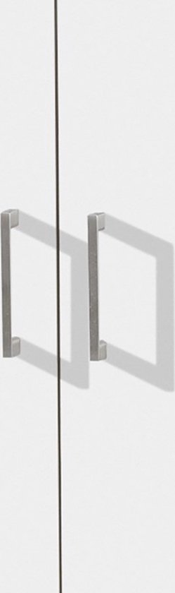 Interiax Armoire ' Amelie' 2 portes Wit (180x80x54cm)