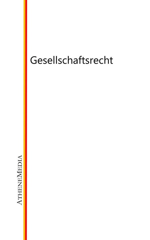Gesellschaftsrecht - cover