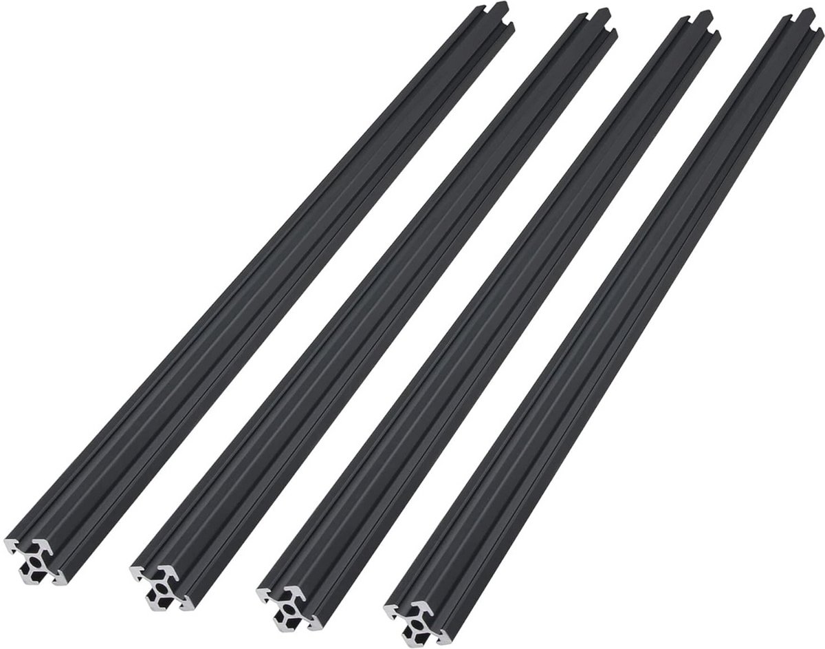 Aluminium profiel 500 mm V type - 4 stuks | Extrusieframe voor 3D-printers en CNC-machines