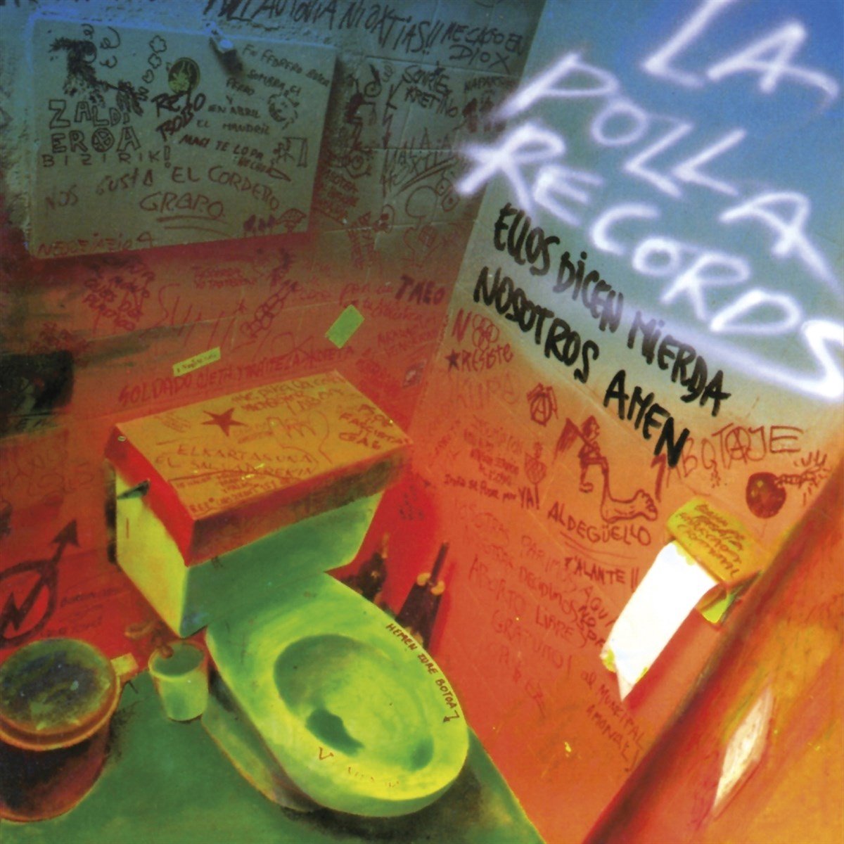 La Polla Records - Ellos Dicen Mierda Nosotros Amen (LP) (Coloured Vinyl)