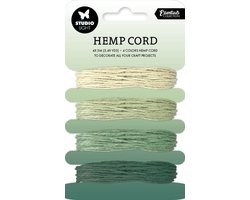 Hemp Cord Shades of green - essentials nr. 08
