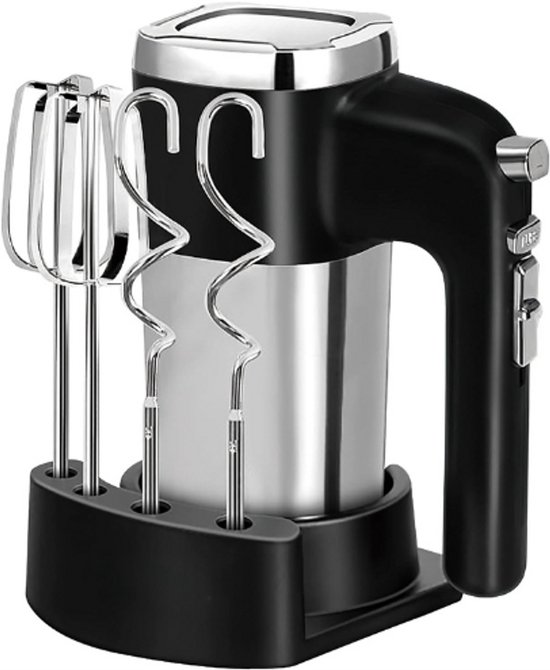Ariete 1548 Vintage Handmixer - Krachtige 450W Mixer Met 5 Snelheden, Turbo En 2 Gardes In Lichtblauw