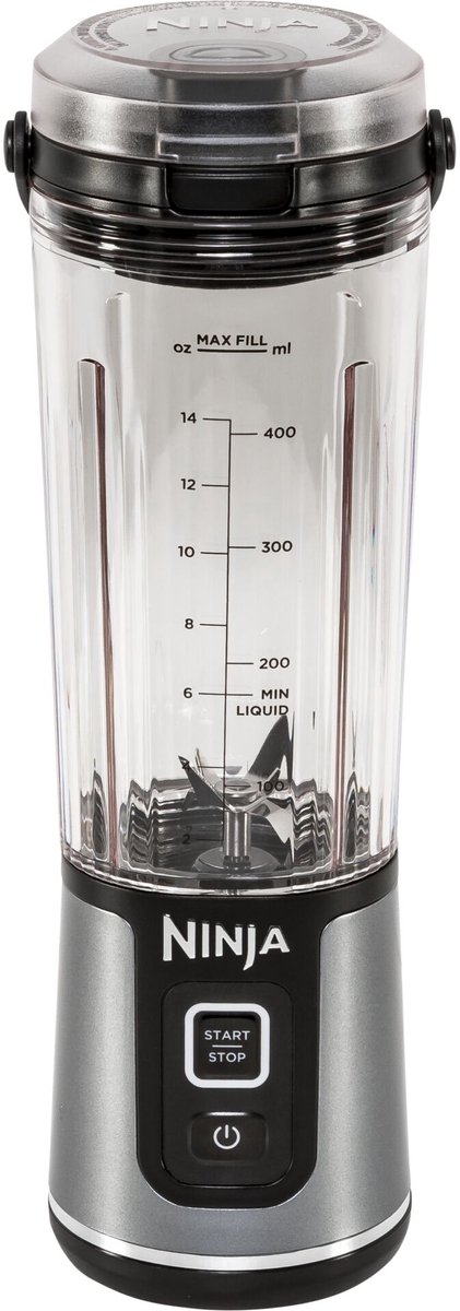 Ninja Blast Blender-To-Go - Draagbare Blender - USB Oplaadbaar - Smoothie Maker - Zwart - BC151EUBK