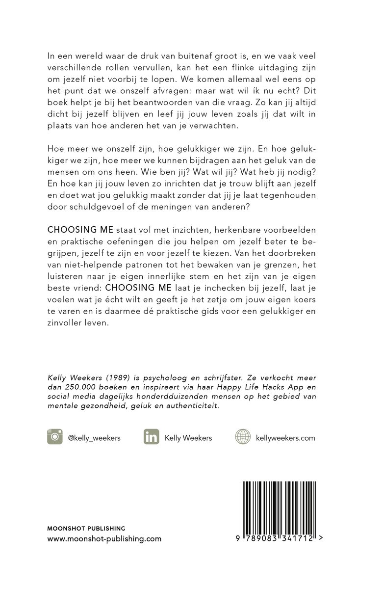 Choosing me - back cover