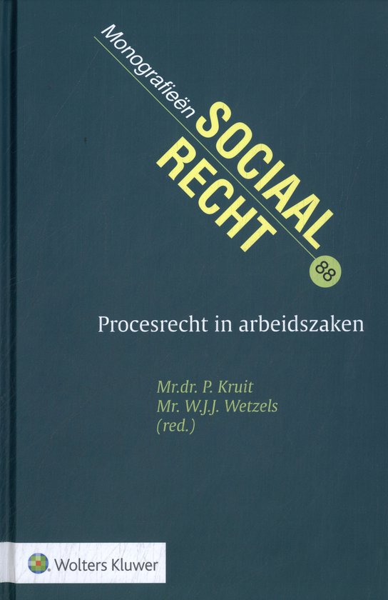 Procesrecht in arbeidszaken - cover