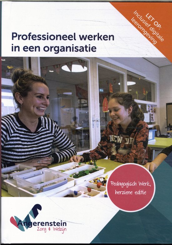Angerenstein Welzijn - Professioneel werken in een organisat ... - cover