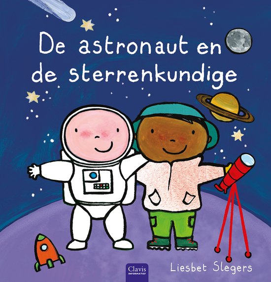 De astronaut en de sterrenkundige - Slegers - cover