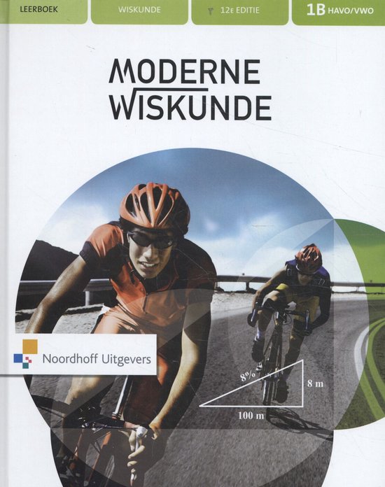 Moderne Wiskunde 1b havo/vwo leerboek - cover