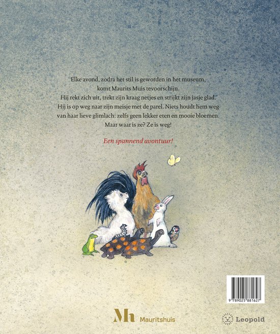 Kunstprentenboeken - Maurits Muis en het Meisje met de parel
