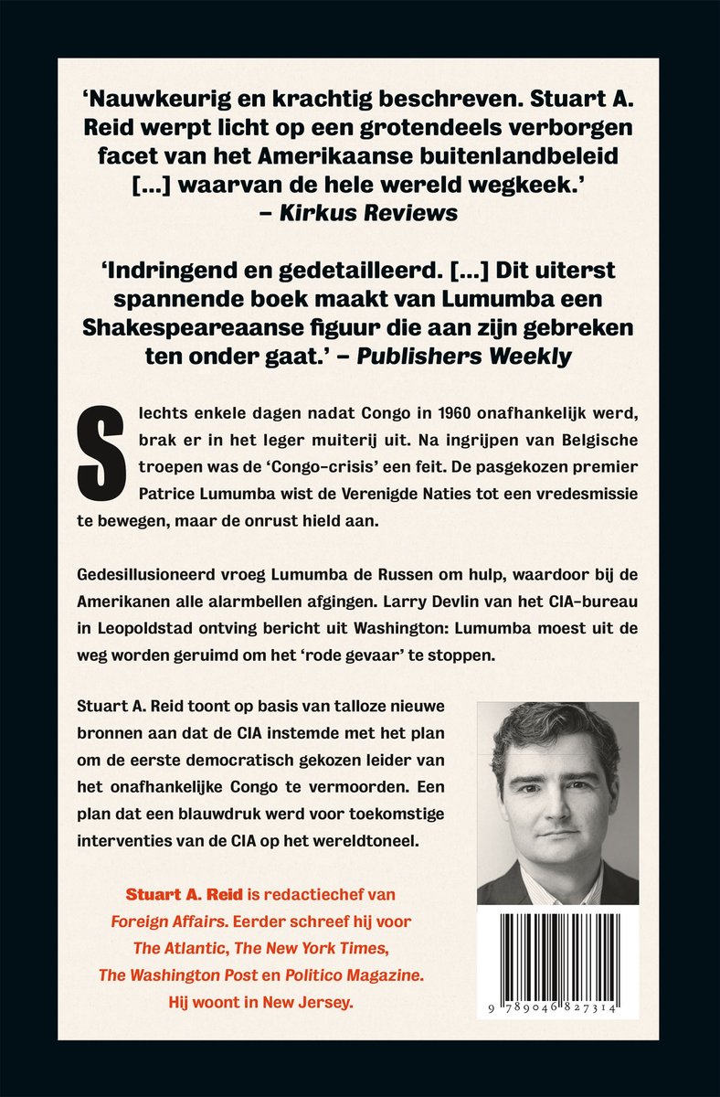 Het Congo complot - back cover