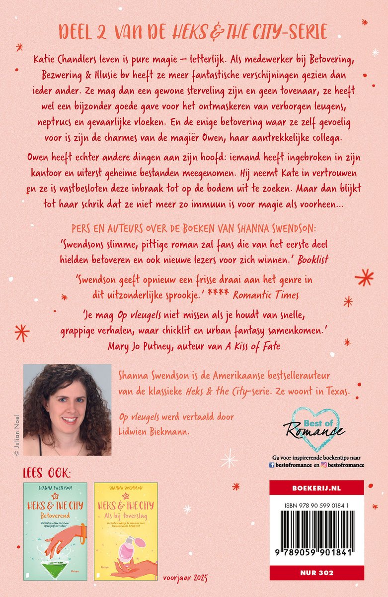 Heks & The City 2 - Op vleugels - back cover