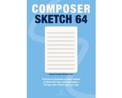 Composer Pro Premium Muziekpapier - Composer Sketch 64
