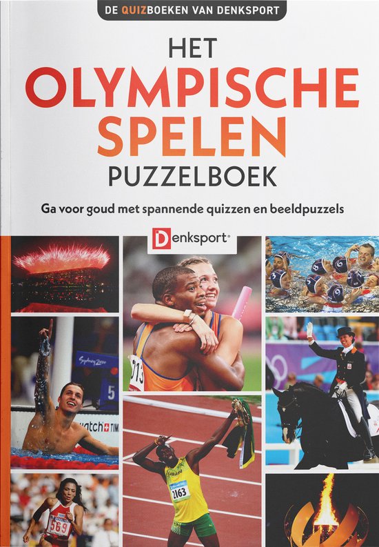 Omslag van Het Olympische Spelen Puzzelboek