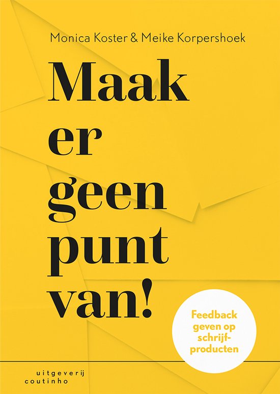 Maak er geen punt van! - cover