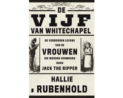 Omslag van De vijf van Whitechapel