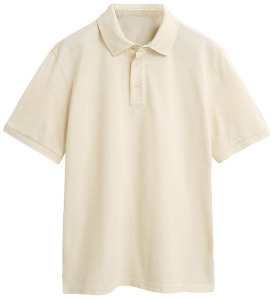 GANT heren polo shirt sunfaded wit bol