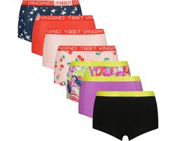 Vingino G-251-10 multi 7-pack Meisjes Onderbroek - Light pink blush
