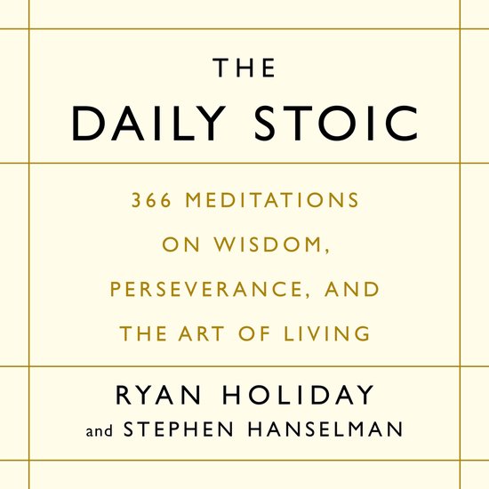 The Daily Stoic - cover