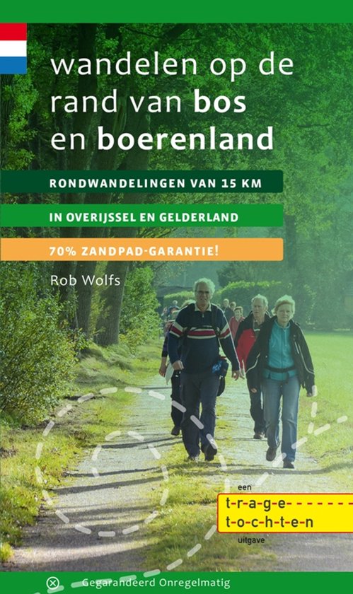 Wandelen op de rand van bos en boerenland - cover