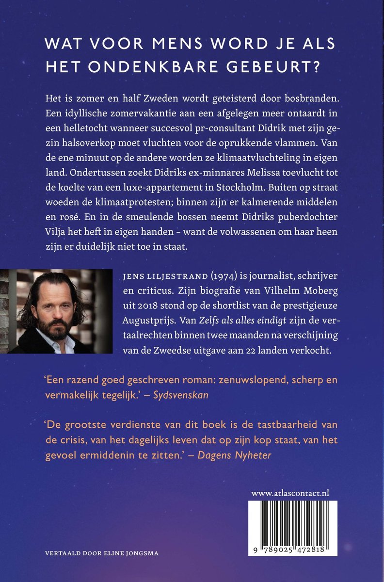 Zelfs als alles eindigt - back cover