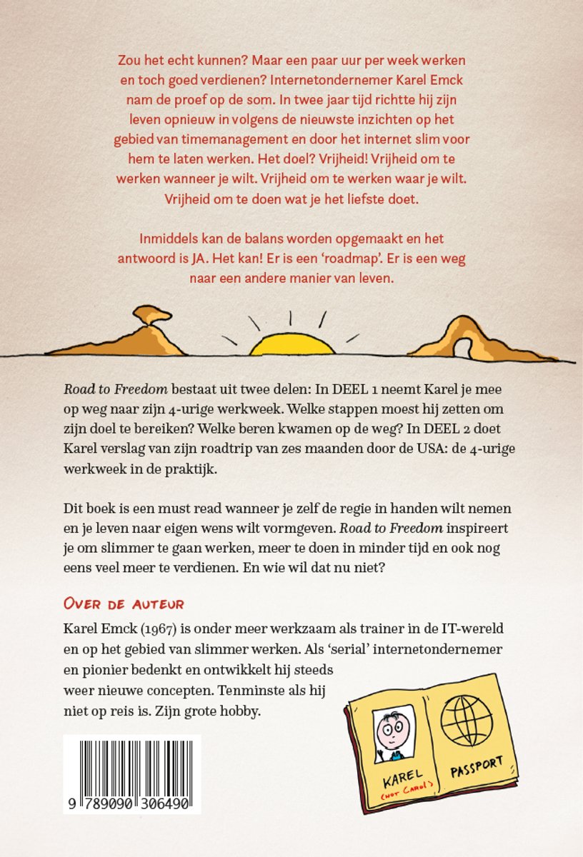 Road to Freedom - back cover