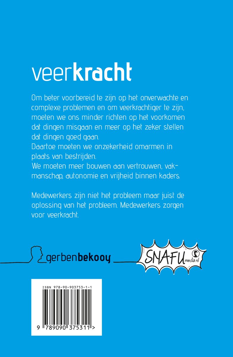 Veerkracht - back cover