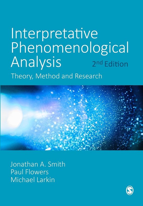 Interpretative Phenomenological Analysis - cover