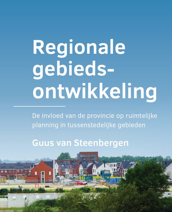 Regionale gebiedsontwikkeling - cover